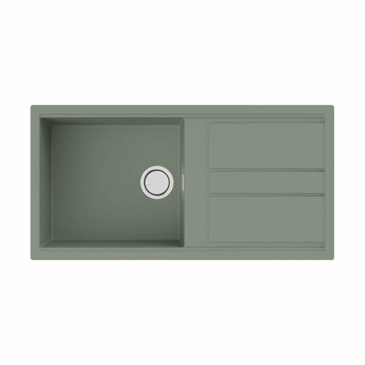 Кухонная мойка OMOIKIRI Kitagawa 100 1000x510 мм Wind Green 4993251