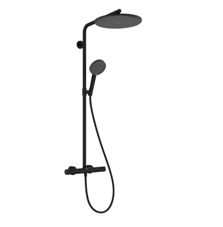 Душевая стойка Hansgrohe Alive S Puro черный матовый 24593670