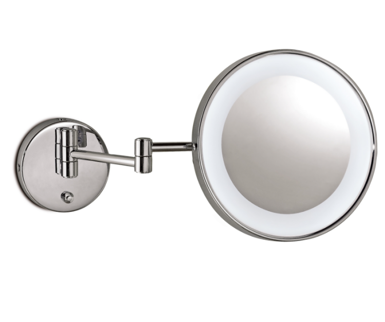 Косметическое зеркало 3SC Specchi Cosmetici с подсветкой цвет Warm Brushed Bronze ING07WBB