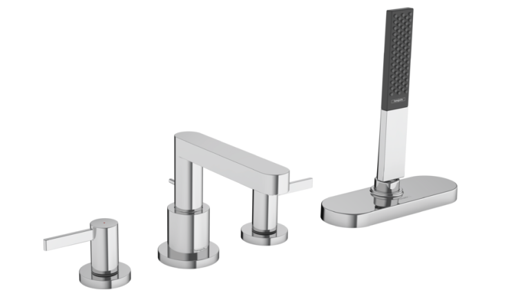 Смеситель для ванны Hansgrohe Finoris скрытого монтажа хром 76444000