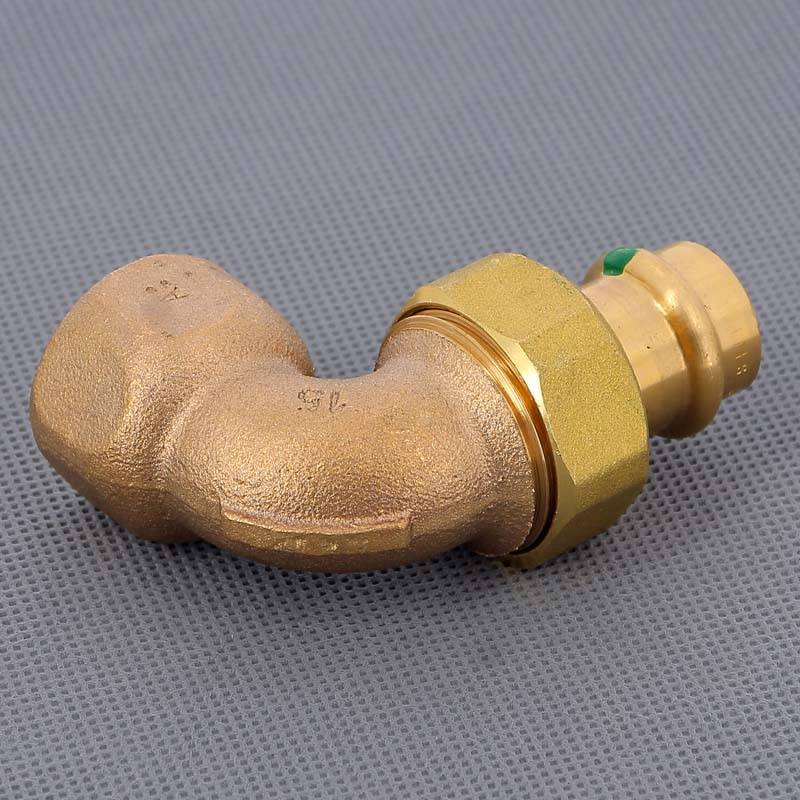 Угол с разъемным соединением пайка-В Viega 18х3/4 коническое уплотнение 216962