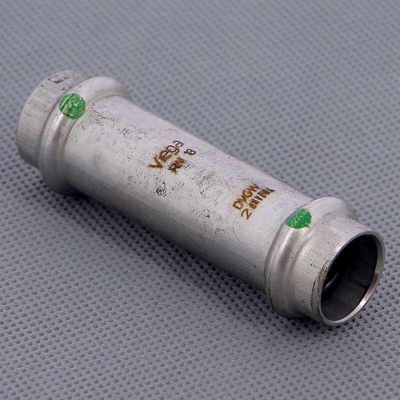 Муфта надвижная пресс Viega Sanpress Inox нержавеющая сталь 18 мм 436384