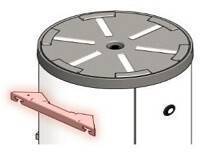 Комплект кронштейнов для стенового крепления ACV Comfort 39554067