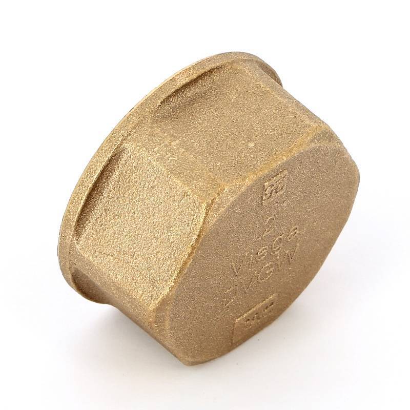 Заглушка резьбовая Viega 2 ВР бронза 268343