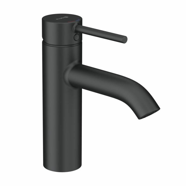 Смеситель для раковины Kludi BOZZ XL однорычажный черный матовый 382823976