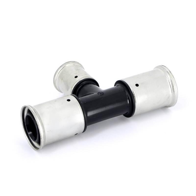 Тройник пресс HENCO PVDF 32х26х32 мм 10PK-322632