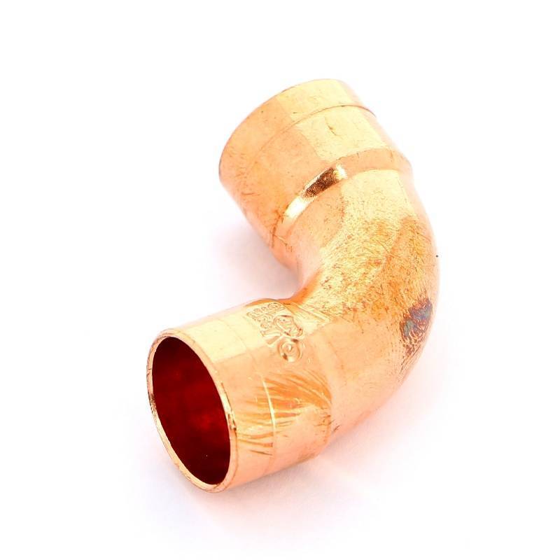 Отвод двухраструбный Viega 95002A под пайку 15 мм 90° 100018