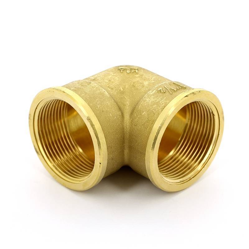 Угольник латунный Tiemme 90° ВВ 1 1/2 1500117