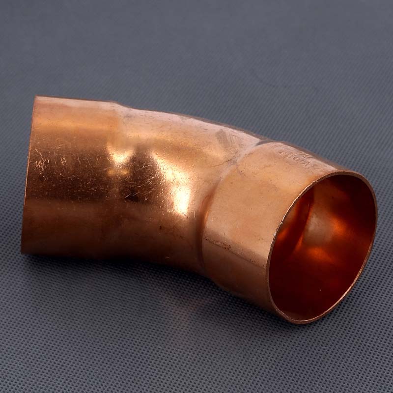 Угол двухраструбный 45 градусов пайка Viega 64 мм 138394