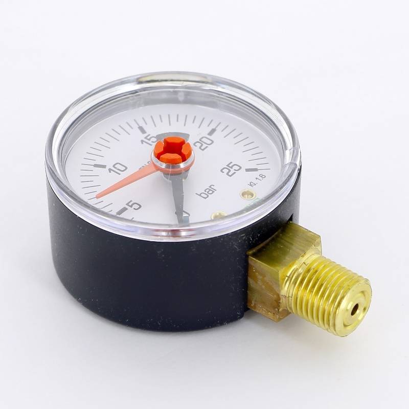 Манометр радиальный FAR 50 мм 1/4 25 бар FA 2501 R25