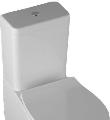 Бачок для унитаза Allen Brau Fantasy 36х19х40 см белый 4.11010.20