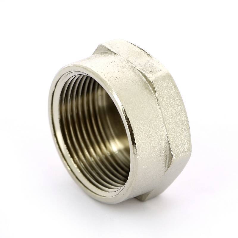 Заглушка латунная никелированная с внутренней резьбой Tiemme 1 1/4 1500489