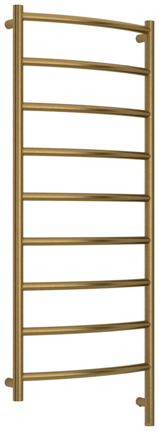 Полотенцесушитель электрический Сунержа Галант 3.1 500х1200 мм правый состаренная латунь 051-6001-1250