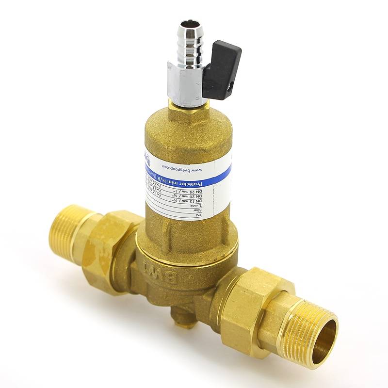 Фильтр промывной BWT Protector mini H/R 1 100 мкм для горячей воды 10541