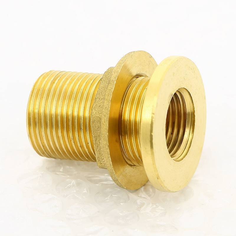 Выпуск резервуарный Uni-Fitt 3/4 НР с контргайкой и фланцем без заглушки 632G3000