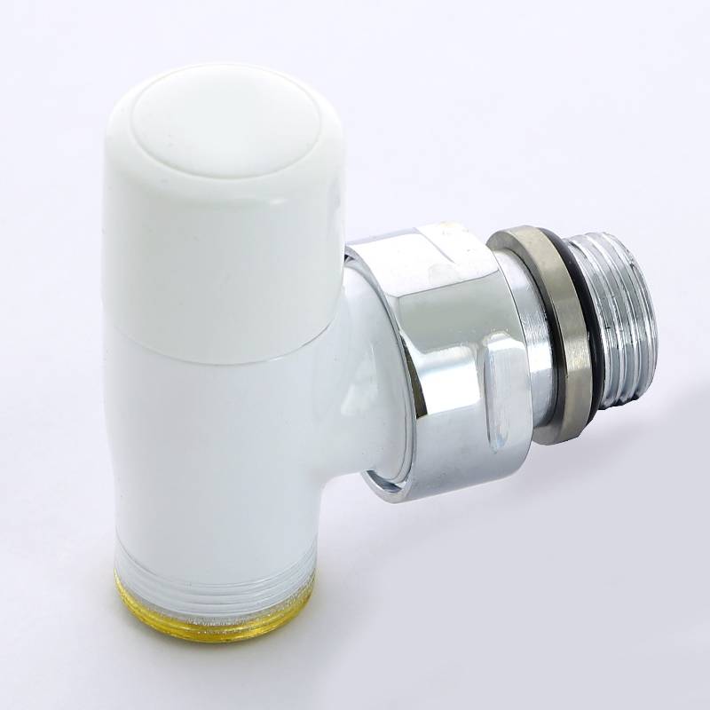 Вентиль обратный Carlo Poletti New-Smart угловой НН 1/2 x M24x19 белый V77210E