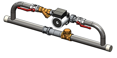 Насосный узел Zota горизонтальный 25-60/32 AGR4932006003