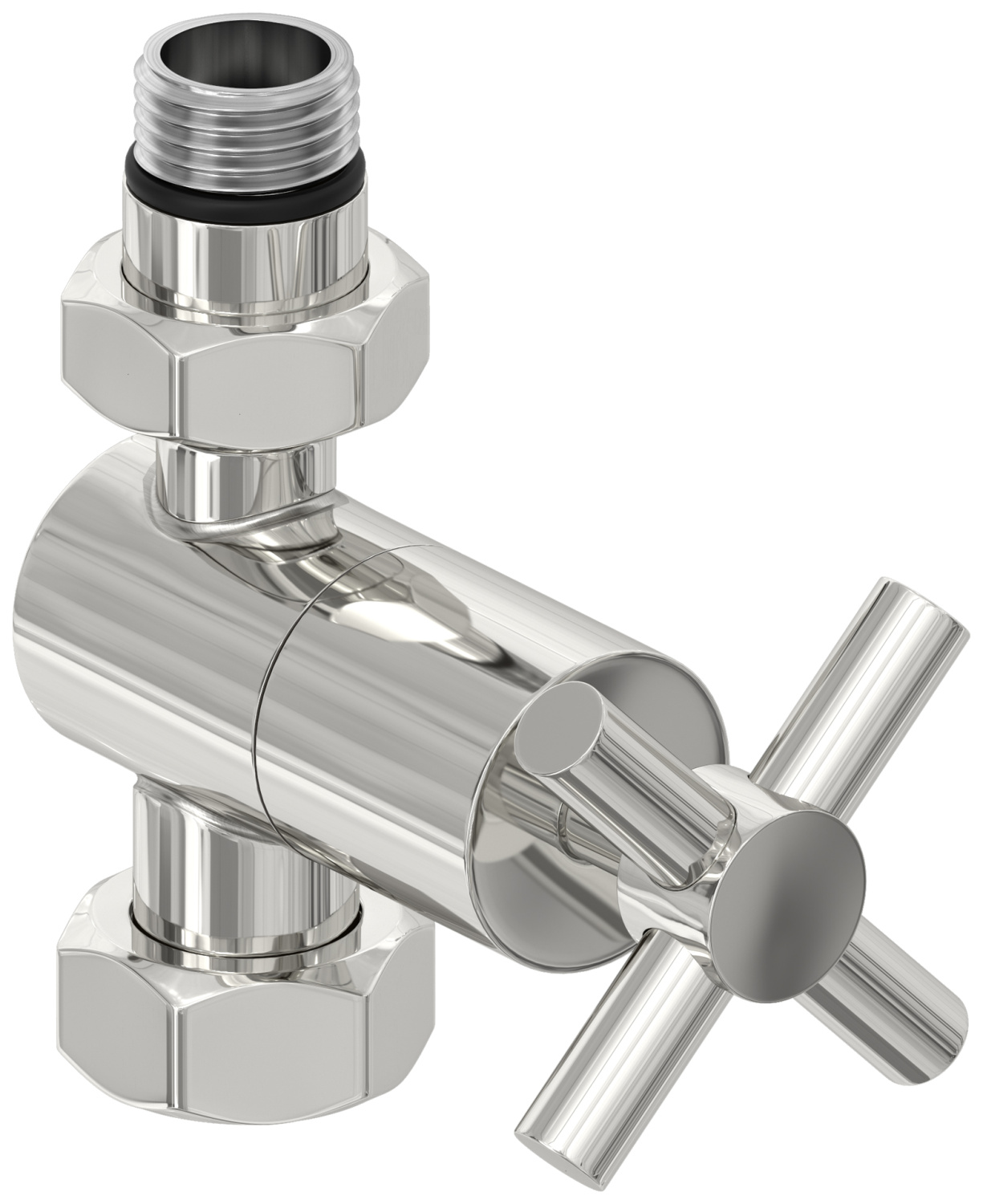 Вентиль регулировки температуры Сунержа прямой крест G 1/2 x G 3/4 без покрытия 00-1409-1234