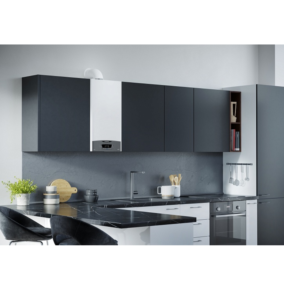 Котел газовый настенный Ariston CLAS XC SYSTEM 28 FF NG