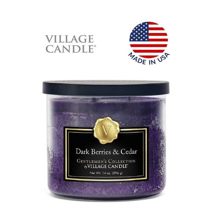 Ароматическая свеча Village Candle Темные ягоды и кедр 396 г 10226
