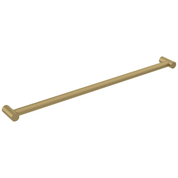 Поручень прямой Сунержа 832х88х32 мм золото матовое 032-3012-0800