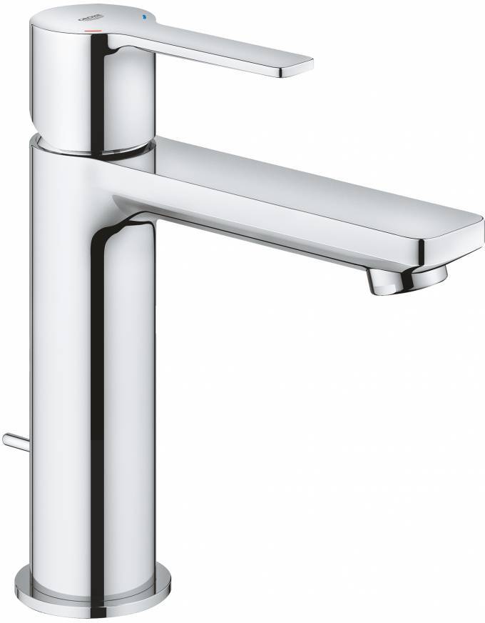 Смеситель для раковины GROHE Lineare New с донным клапаном хром 32114001