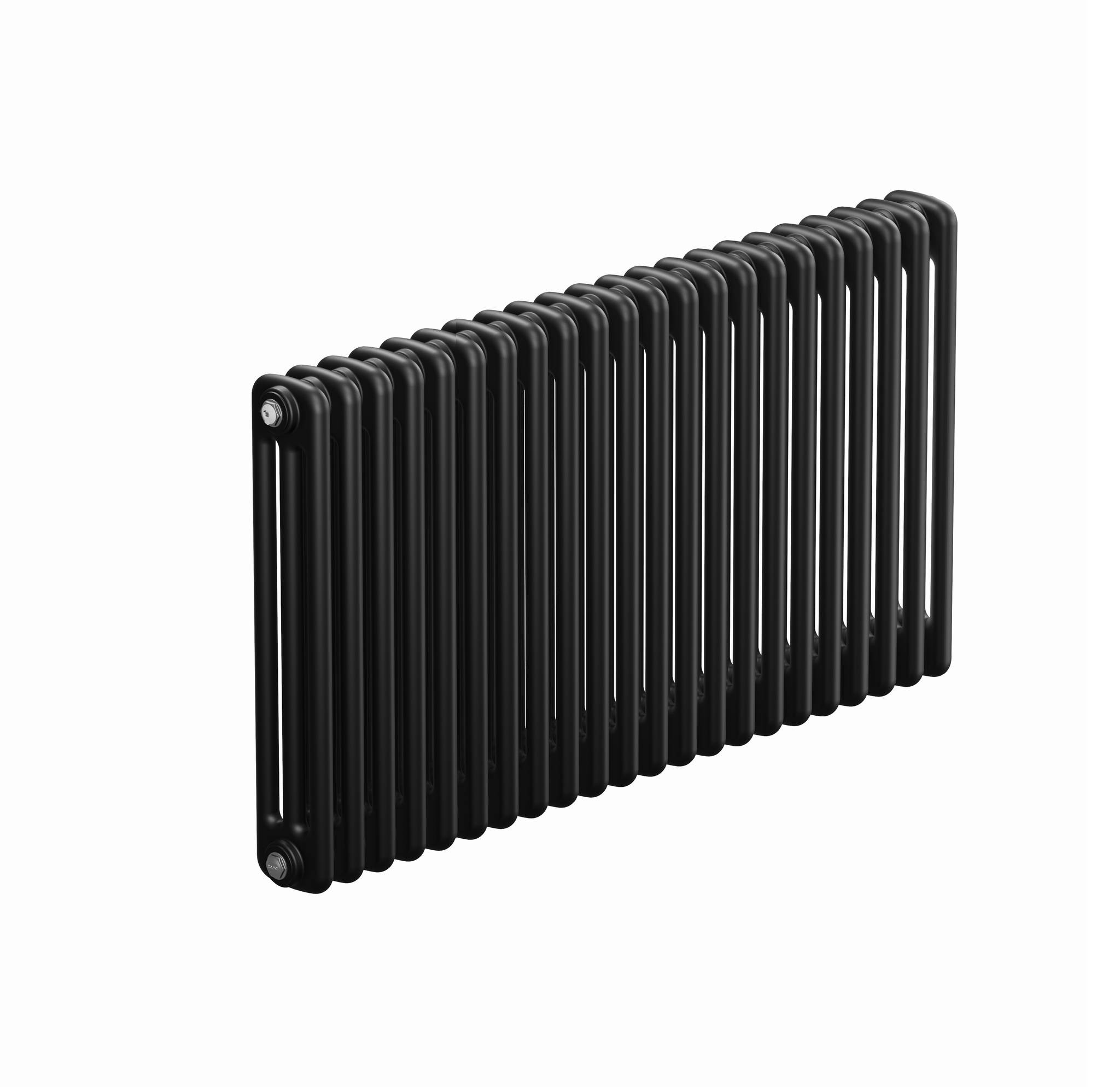 Радиатор трубчатый Rifar TUBOG 22 секции боковое подключение Антрацит TUB -22-AN