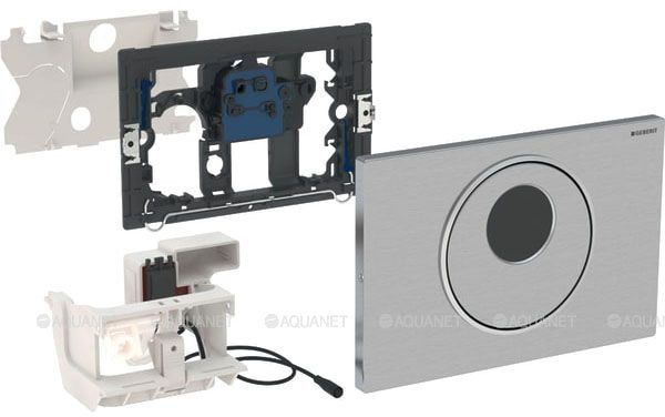 Система электронного управления смывом унитаза Geberit Sigma10 двойной смыв питание от сети 115.890.SN.5