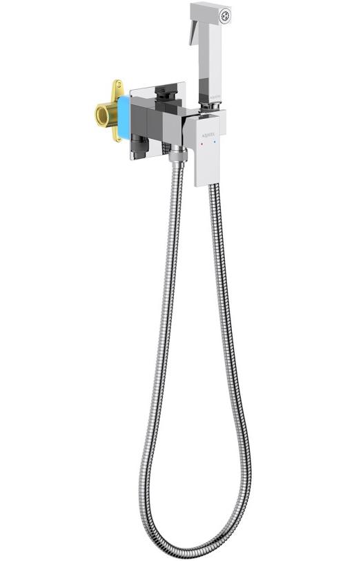 Комплект для гигиенического душа встроенный Aquatek Либра AQ1022CR