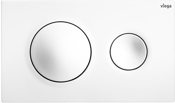 Панель смыва для унитазов Viega Prevista Visign for Style 20 пластик альпийский белый 8610.1 773793