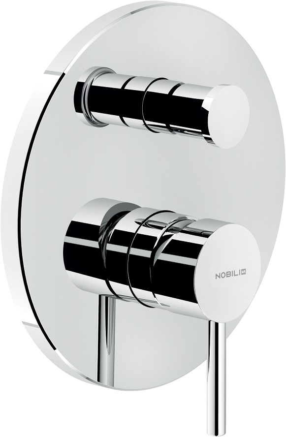 Смеситель для ванны Paffoni LIVE внешняя часть хром LV00100/ECR