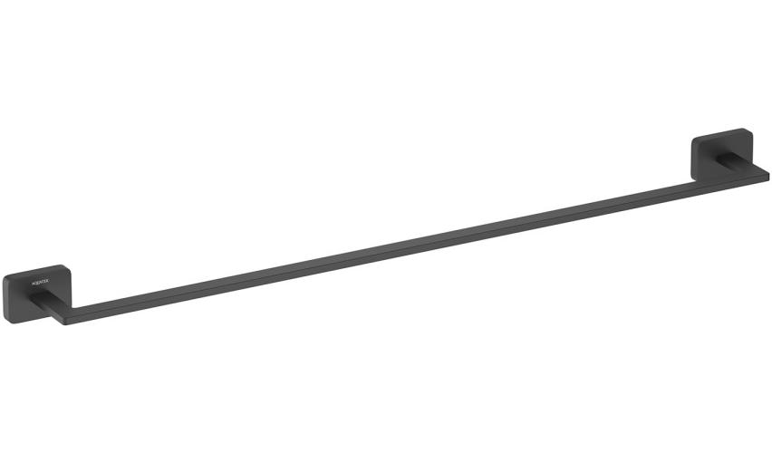 Полотенцедержатель Aquatek Libra 600 мм матовый черный AQ4314MB