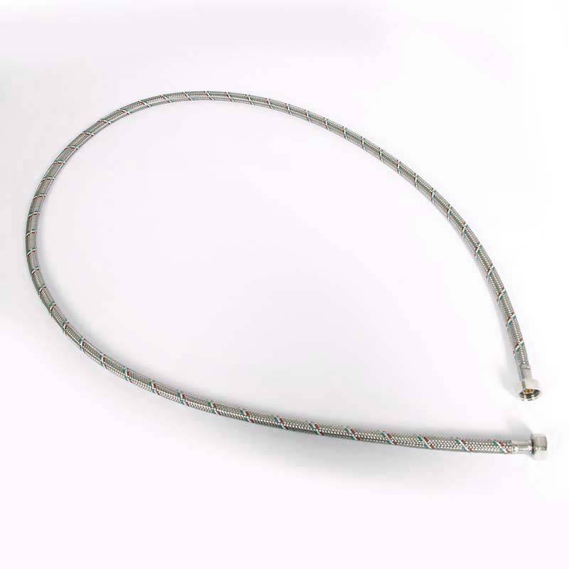 Гибкая подводка для воды Uni-Fitt DN 8 1/2 ВВ 180 см нержавеющая сталь 500S2018