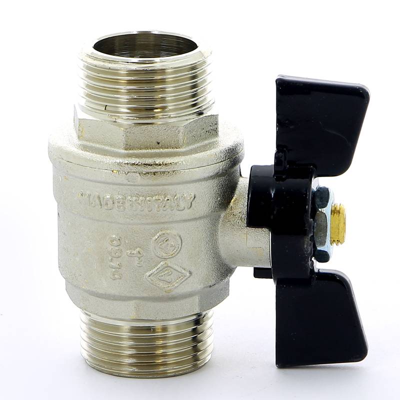 Кран шаровой Bugatti Oregon 327 1 Н-Н полнопроходной с бабочкой 03270032