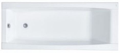 Ванна акриловая прямоугольная Santek САНТОРИНИ 160х70 см белая 1.WH30.2.494