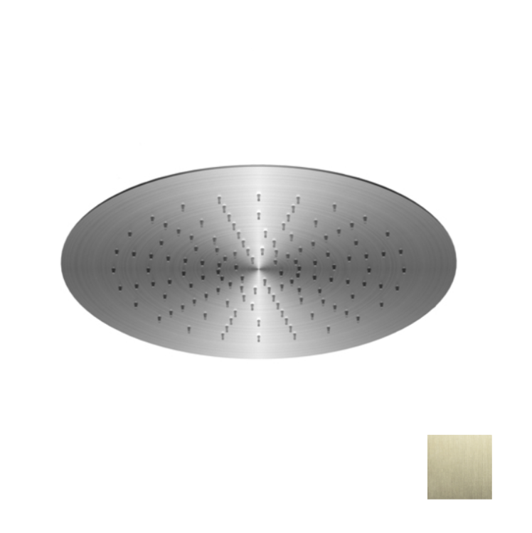 Верхний душ Ritmonio Ø 340 мм потолочный встраиваемый цвет Brushed Champagne Stainless Steel PVD 75T001F44