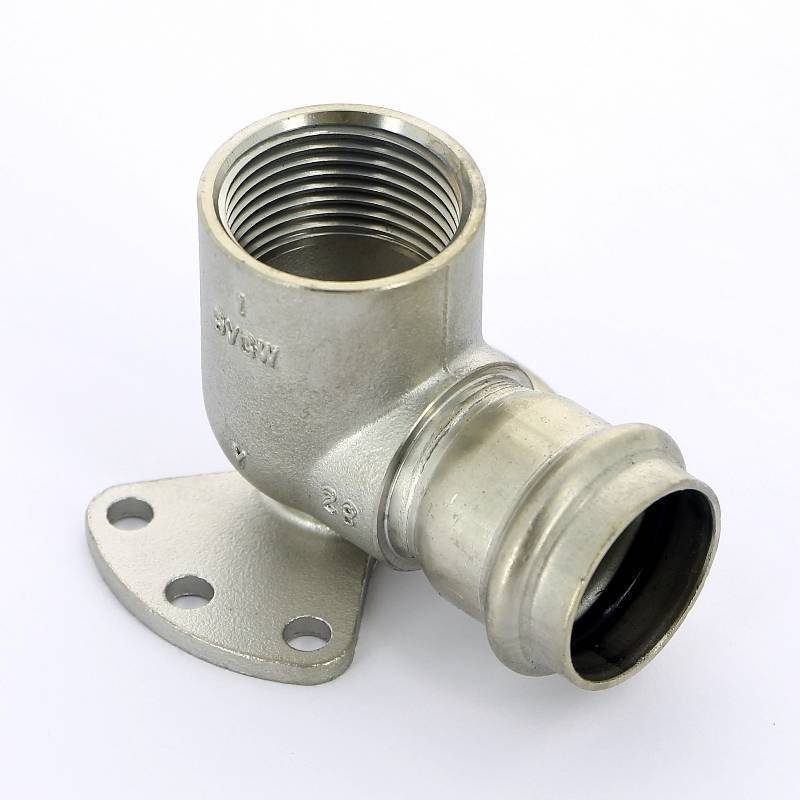 Водорозетка пресс Viega Sanpress Inox из нержавеющей стали 22х1 ВР 437282