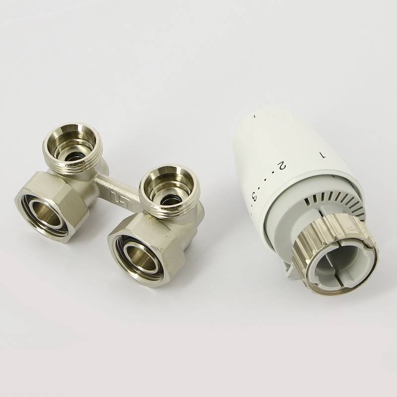 Комплект для подключения радиатора UNI-FITT угловой для Buderus и Vogel&Noot 193KIT31