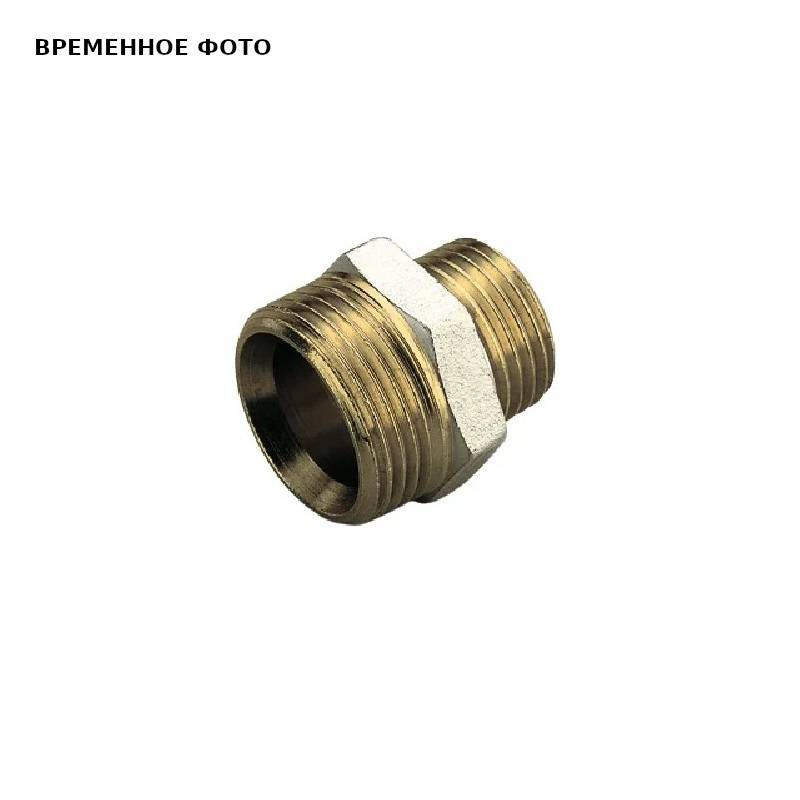 Ниппель Uni-Fitt 3/4 x 1/2 конус никелированный 1630003