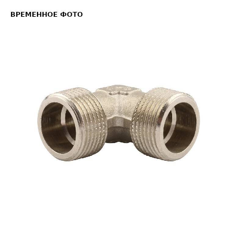 Угольник 90° НН Tiemme 1/2 x 3/4 EK никелированный 1630025