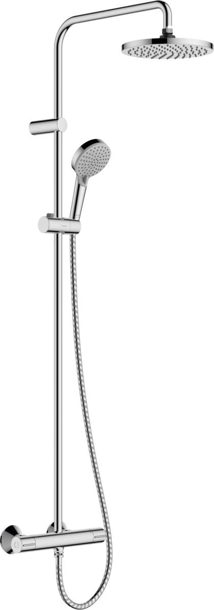 Душевая система с термостатом hansgrohe Vernis Blend Showerpipe 200 26276000