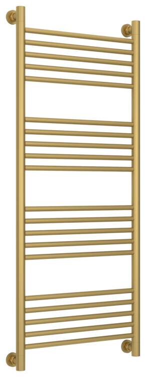 Полотенцесушитель водяной Сунержа Богема прямая 1200x500 мм золото матовое 03-2022-1250