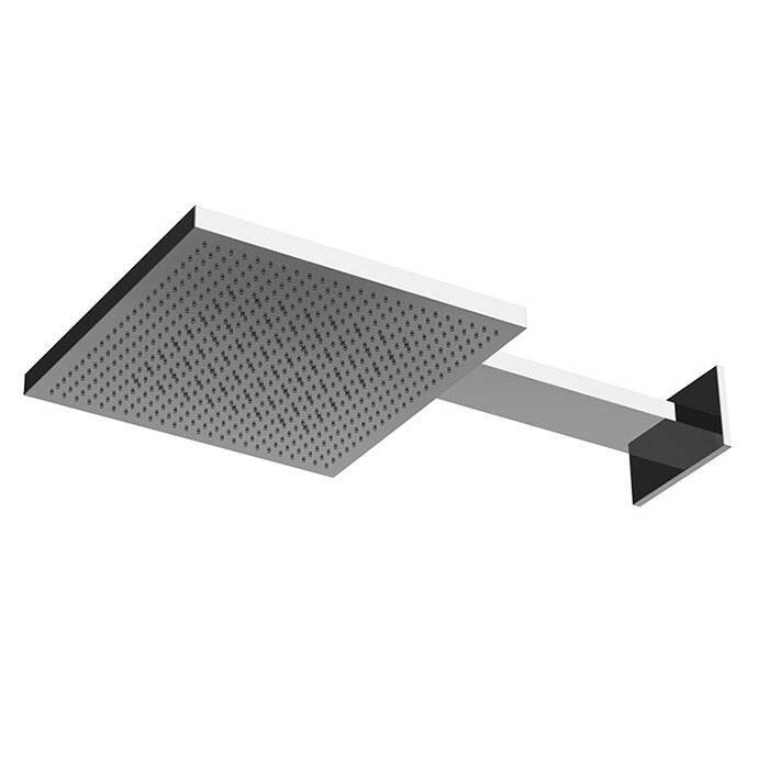 Верхний душ Almar Velvet 300x300 мм настенный Mirror Stainless Steel HOGE044277MS