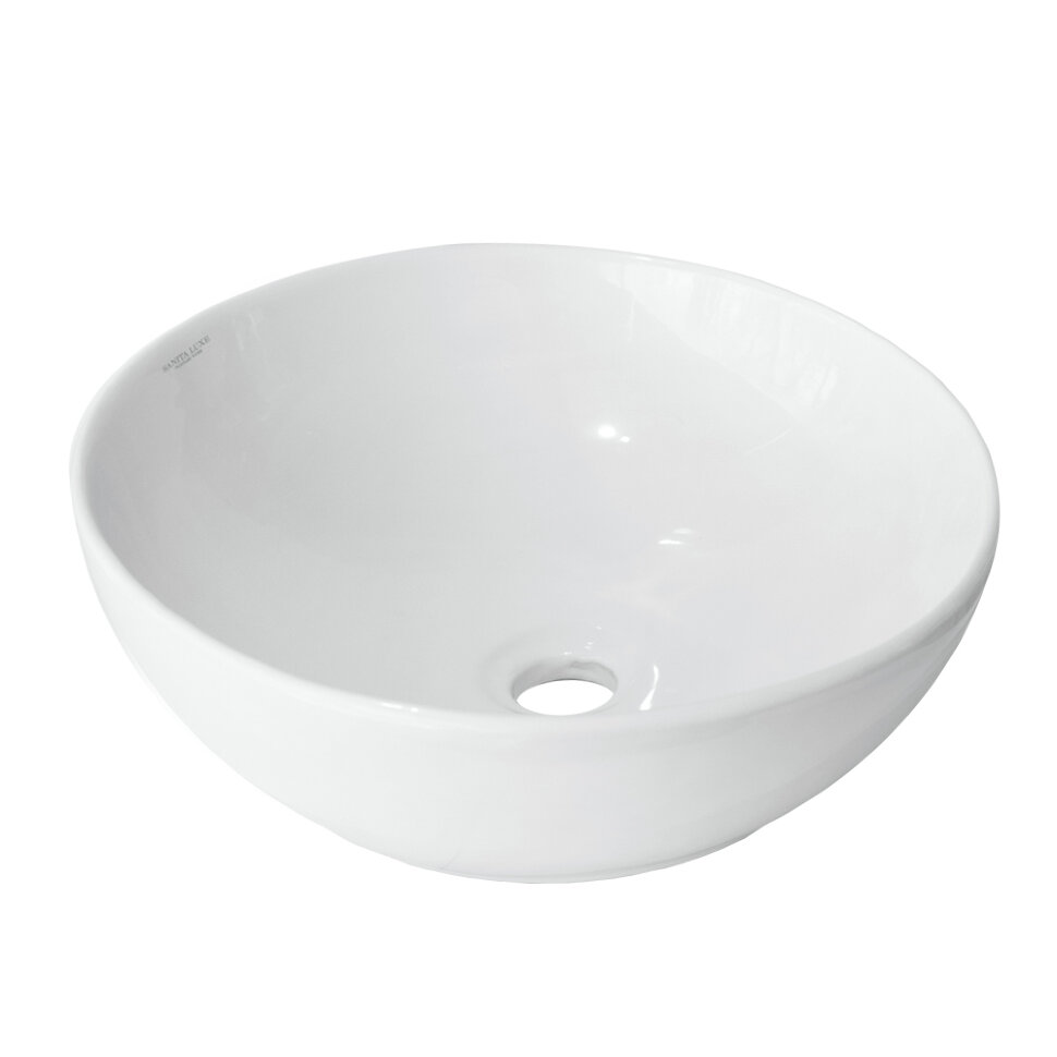 Умывальник накладной Artceram The Art Slim 40 см Белый WB.CT/Art/40-N.Slim/WHT.G/S1