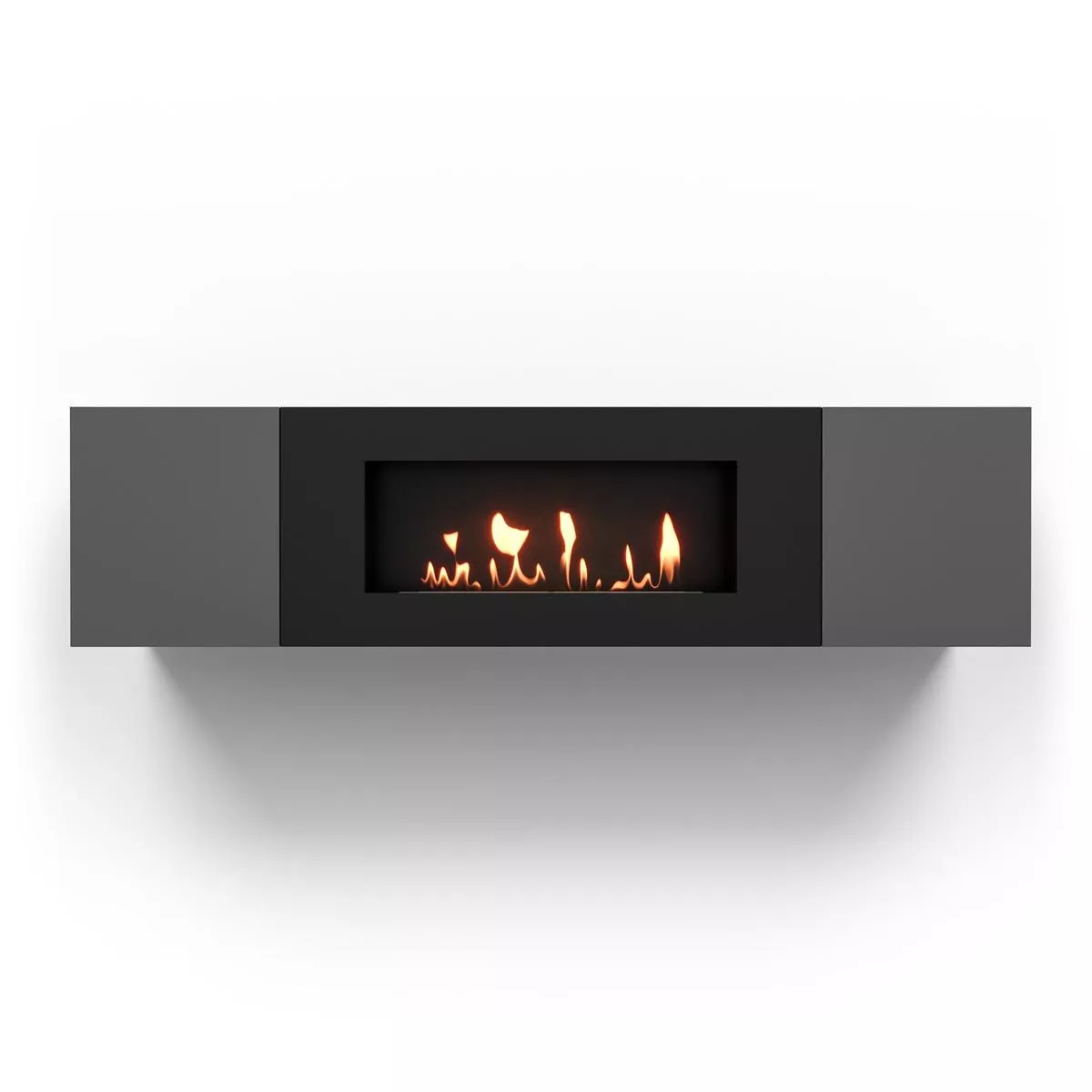 Тумба ТВ с биокамином Firelight BFP-P1600 графит 17987