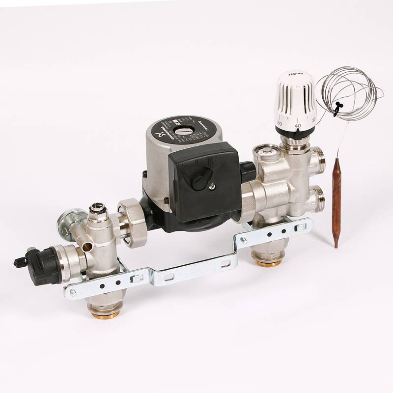 Насосно-смесительная группа Uni-Fitt SOLOMIX 1 с насосом Grundfos 472N1200