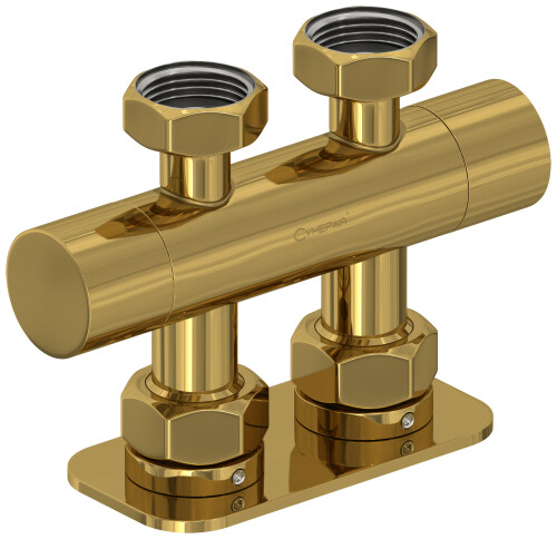 Вентиль прямой Сунержа EU50 G 3/4 золото 03-1419-3434