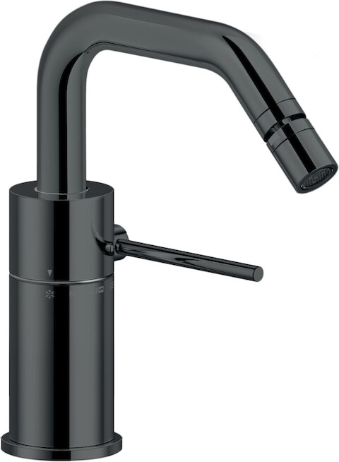 Смеситель для биде Nobili Velis без донного клапана глянцевый черный VE125119/3FLP