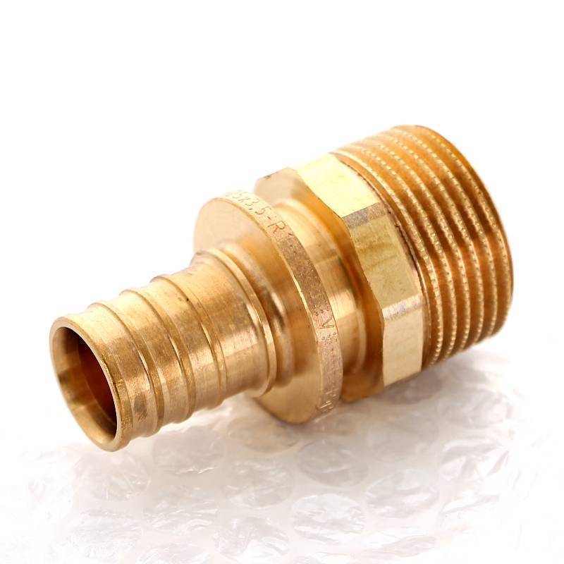 Муфта надвижная REHAU Rautitan RX 25х1 с наружной резьбой бронза 14563191001