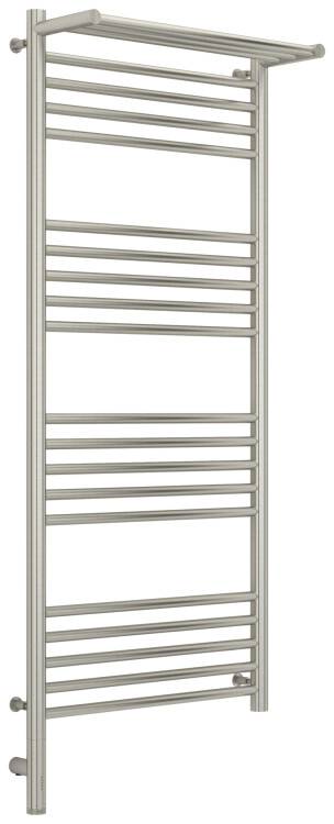 Полотенцесушитель электрический Сунержа Богема 3.0 с полкой 1200x500 мм МЭМ слева сатин 07158061250